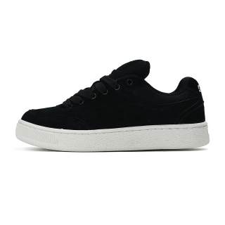 GZOZ Coverage Abrasion Resistant Height Increasing Low top Skateboard Shoes Unisex Black