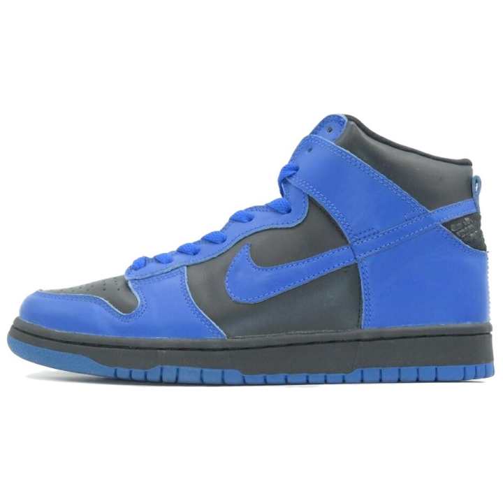 Nike Nike Dunk High top Skateboard Shoes Men's Blue Black