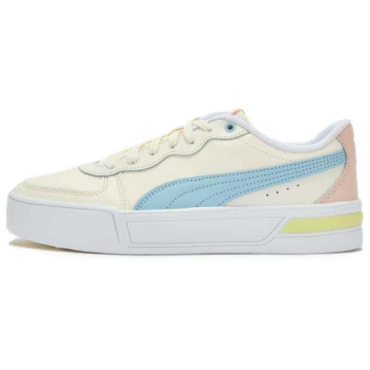 PUMA Skye Height Increasing Low top Skateboard Shoes Women's Beige