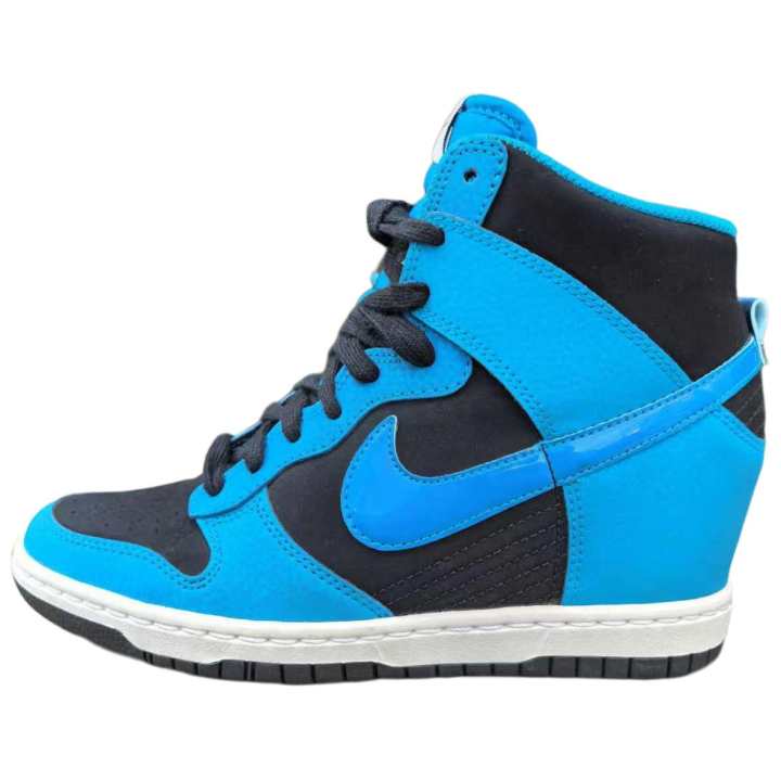Nike Nike Slip Resistant Abrasion Resistant High top Skateboard Shoes Women's Blue