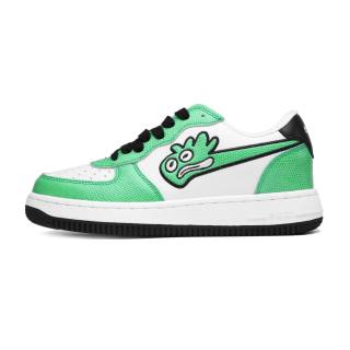 EKM Slip Resistant, Abrasion Resistant, Breathable Low top Skateboard Shoes Unisex Green