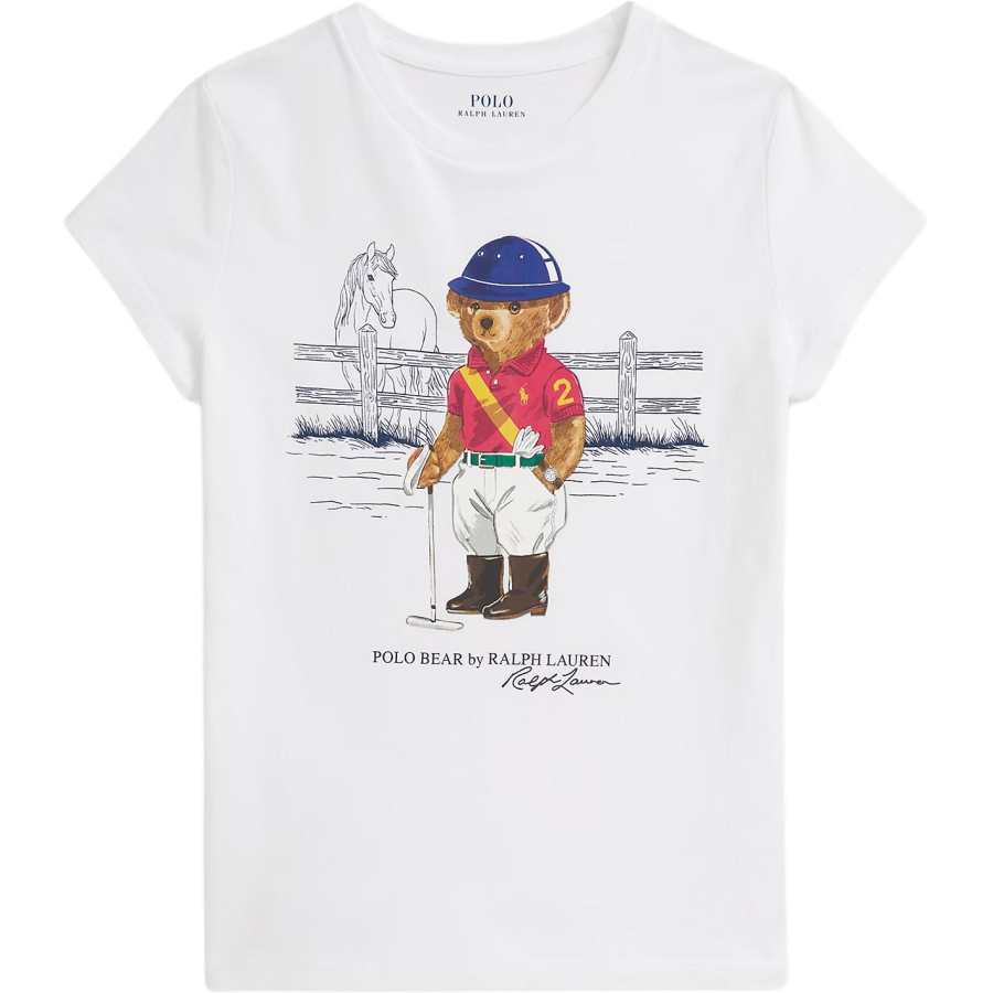Polo Ralph Lauren Polo Bear T Shirt White Teenagers