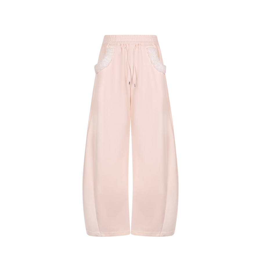 Umoumo Casual Pants Women's Thickened And Fleece Lined Other