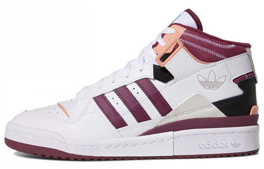 Adidas Originals Adidas Forum Exhibit Mid 'White Victory Crimson'