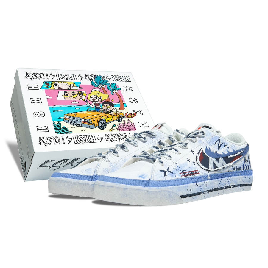 Nike Nike Court Legacy Abrasion Resistant Lightweight Wear resistant And Lightweight Low top Skateboard Shoes Women's