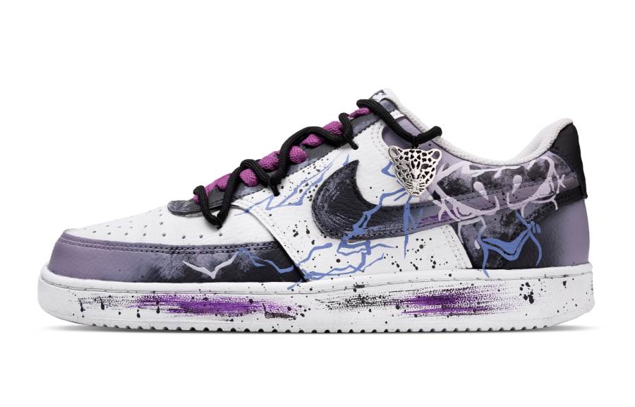 Nike Nike Court Vision 1 Shen Gongbao, Photovoltaic Power, Twin Blade Style Slip Resistant Abrasion Resistant Low top