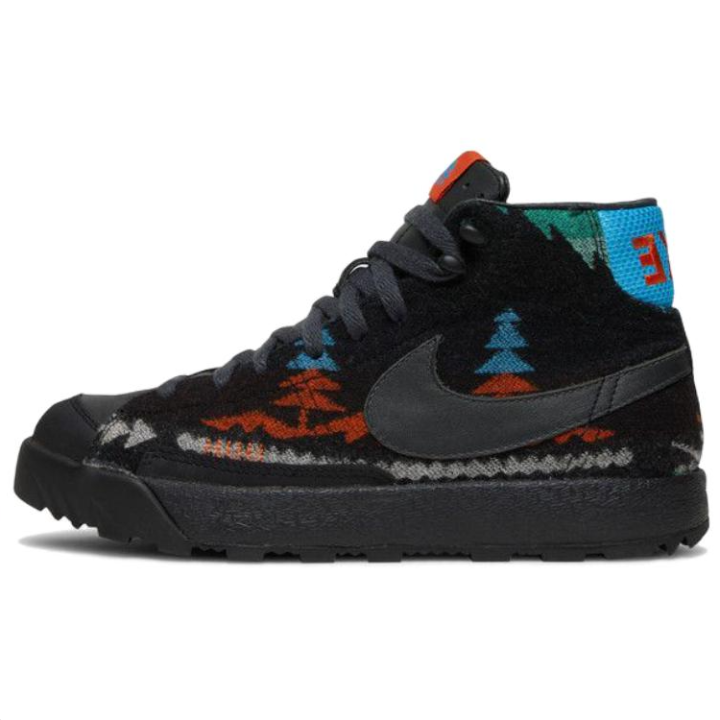 Nike Nike Blazer Mid top Skateboard Shoes Men's Black