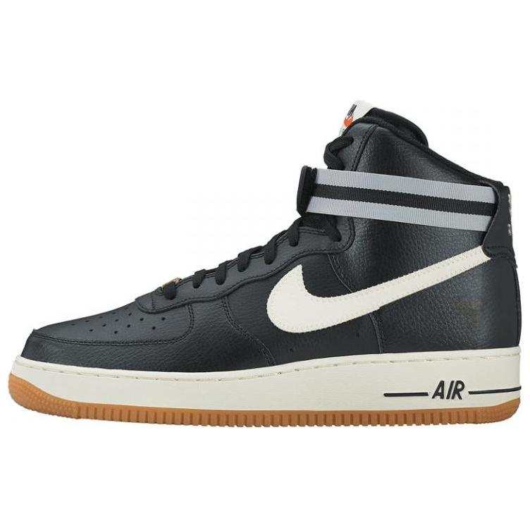 Nike Nike Air Force 1 High '07 Slip Resistant Abrasion Resistant High top Skateboard Shoes Unisex Black White