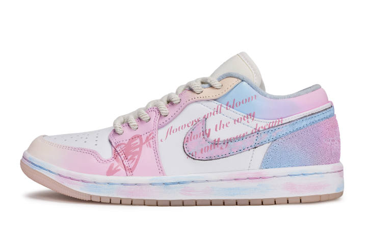 Jordan Jordan Air Jordan 1 811 Manufacturing, Ethereal Pink Dream Abrasion Resistant Abrasion Resistant Low top