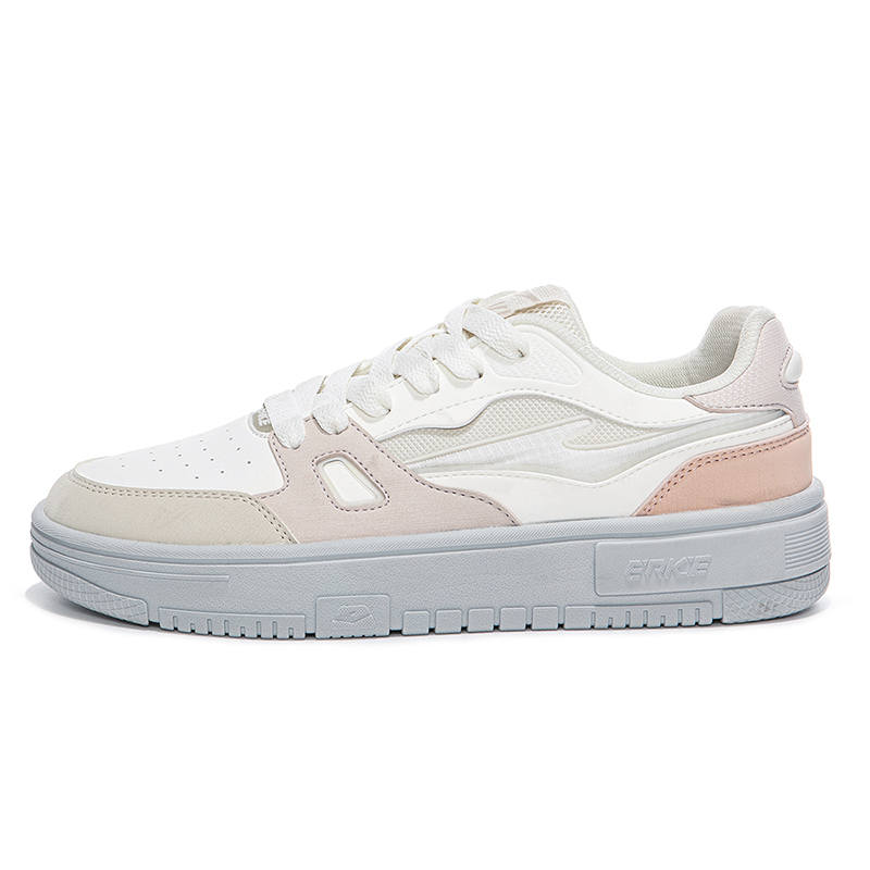 Erke Textile, Synthetic Leather, Mesh Slip Resistant, Abrasion Resistant, Lightweight Low top Skateboard Shoes Women's