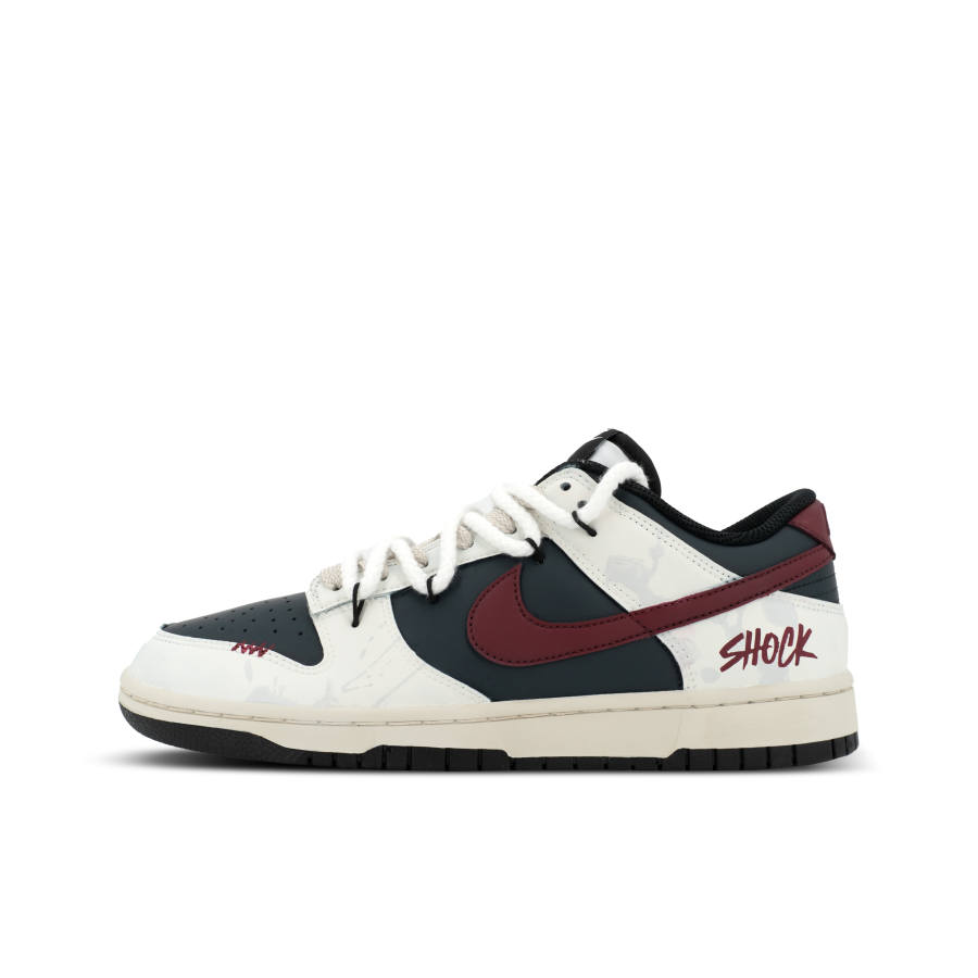Nike Nike Dunk Optimus Primal Jester XJDD Goes With The Flow Low top Skateboard Shoes Unisex White Red