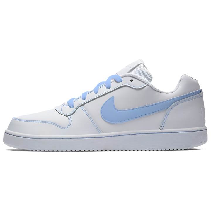 Nike Nike EBERNON Vein Stitch Trajectory Slip Resistant Abrasion Resistant Low top Skateboard Shoes Men's Light Blue