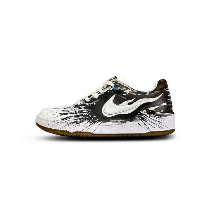 Nike Nike Full Force Tower Rabbit Low top Skateboard Shoes Men's Black White