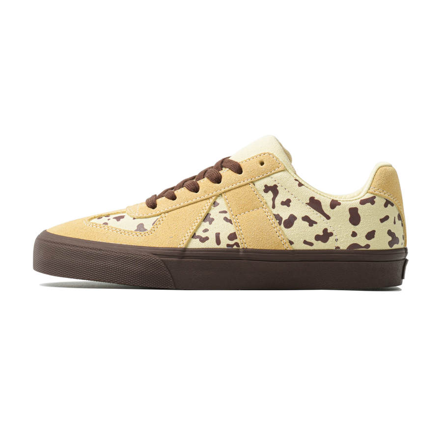 GOLUCK Cushioning Abrasion Resistant Cushioning, Wear Resistant Low top Skateboard Shoes Unisex Cheese