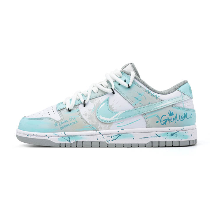 Nike Nike Dunk Light Dusty Blue Cushioning Abrasion Resistant Lightweight Breathable