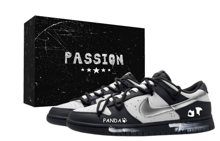 Nike Nike Dunk Clawmark Era Box Wear resistant And Lightweight Low top Skateboard Shoes Unisex Black