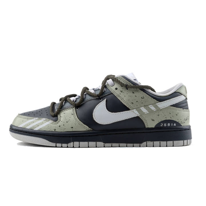 Nike Nike Dunk Patchy Years Slip Resistant Abrasion Resistant Low top Skateboard Shoes Unisex