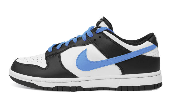 Nike Nike Dunk Slip Resistant Abrasion Resistant Low top Skateboard Shoes Unisex Black White Blue