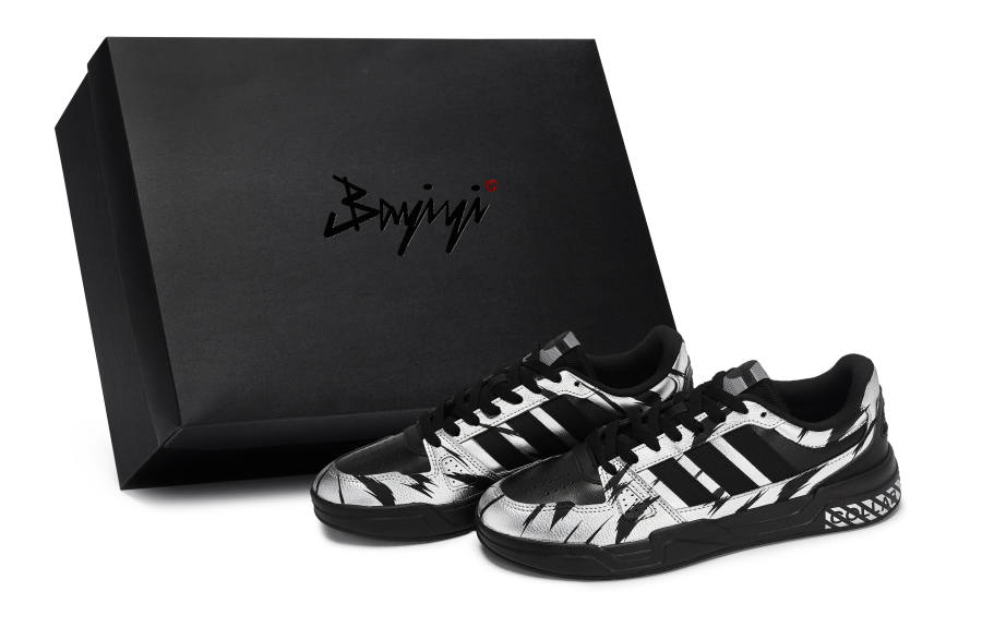 Adidas Adidas LITE BALLER 811 Manufacturing, Urban Shadow, Special Shoe Box Abrasion Resistant Abrasion Resistant Low top