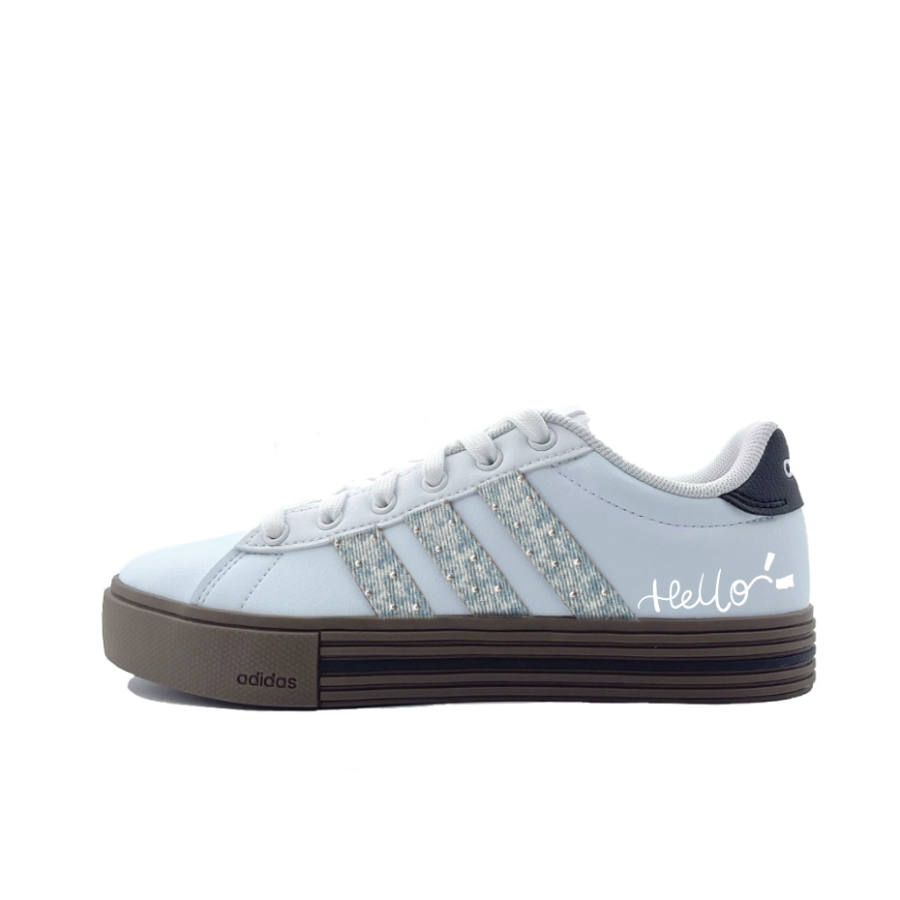 Adidas Adidas Daily 4.0 Abrasion Resistant Low top Skateboard Shoes Unisex Blue