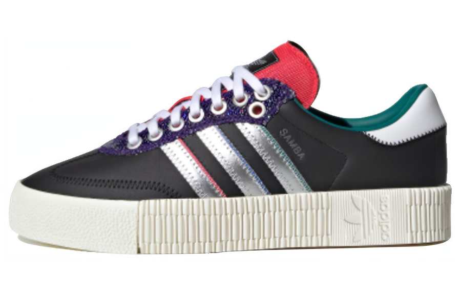 Adidas Originals Adidas Samba Low Black Red Silver Women's