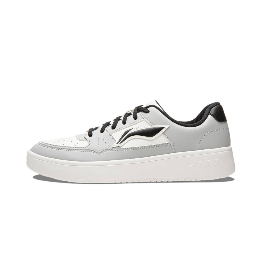 Li-Ning Li Ning January 1.0 Abrasion Resistant Lightweight Breathable Height Increasing Low top Skateboard Shoes Men's