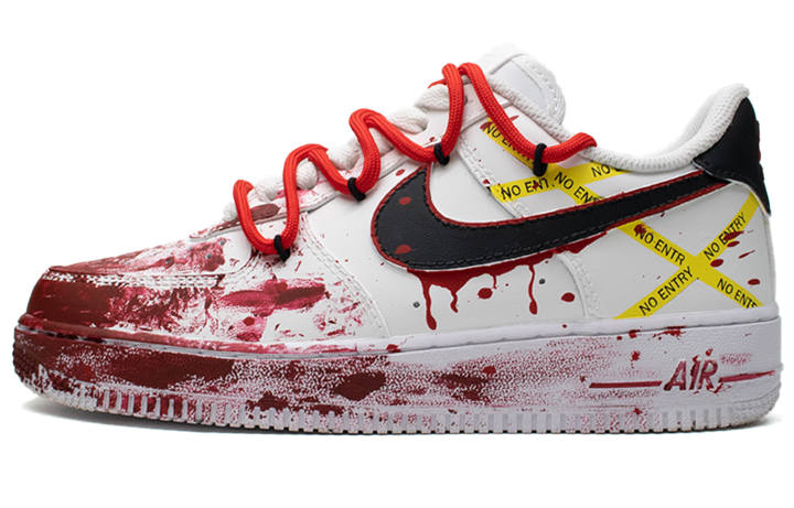 Nike Nike Air Force 1 Low Live Height Increasing Low top Skateboard Shoes Unisex Scarlet