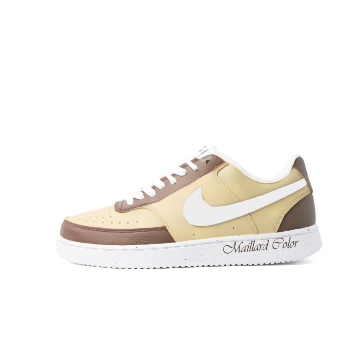 Nike Nike Court Vision 1 White Maillard Slip Resistant Cushioning Abrasion Resistant