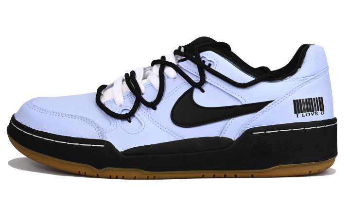 Nike Nike Full Force Low top Skateboard Shoes Men's Blue