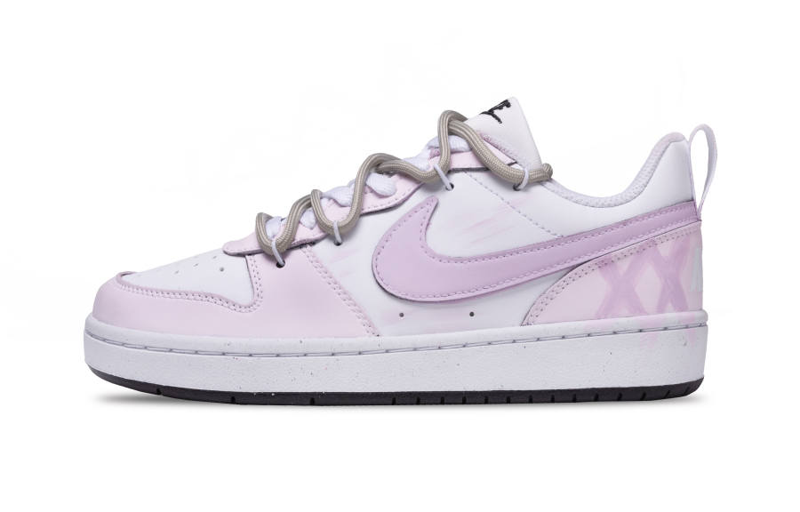 Nike Nike Court Borough Purple Gem Slip Resistant Lightweight Non slip Lightweight Low top Skateboard Shoes Women's