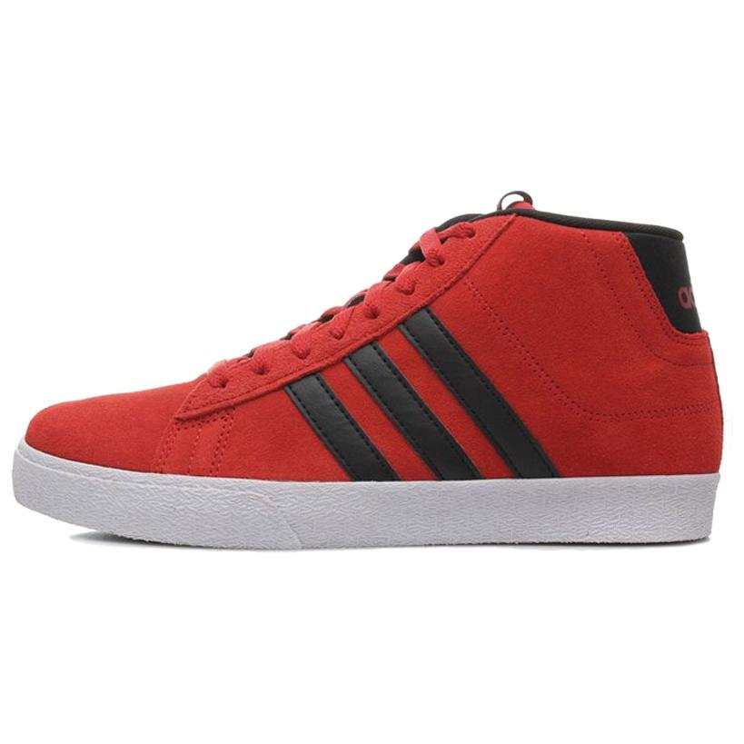Adidas Adidas Slip Resistant Abrasion Resistant Mid top Skateboard Shoes Men's Red