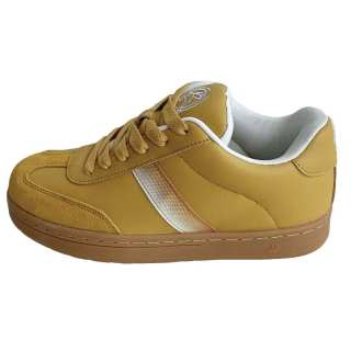 JINJIJIANG Wear resistant And Lightweight Low top Skateboard Shoes Unisex Lemon