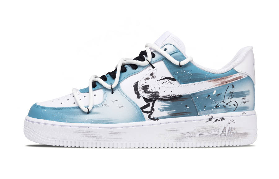 Nike Nike Air Force 1 Sky's Horse, Year Of The Horse Limited Edition Waterproof Cushioning Low top Skateboard Shoes Unisex