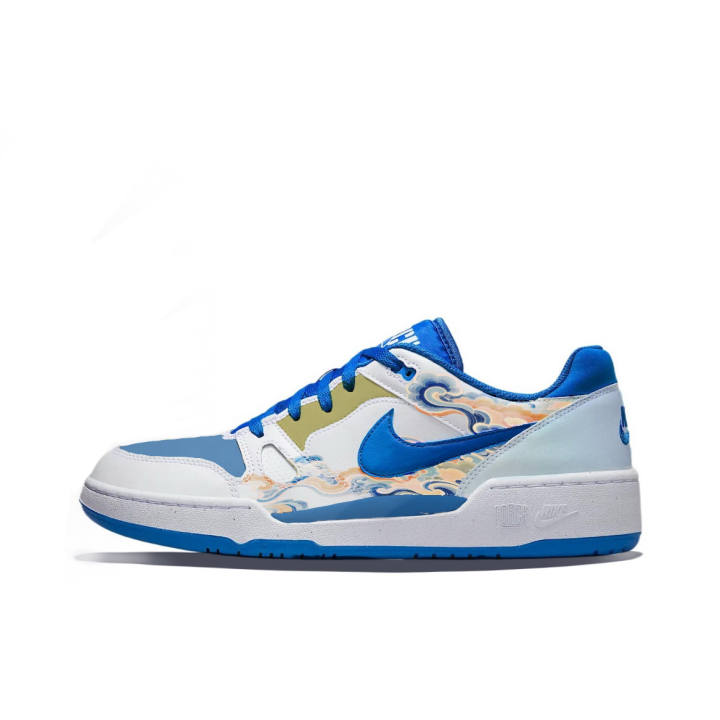 Nike Nike Full Force Coverage Slip Resistant Low top Skateboard Shoes Men's Blue