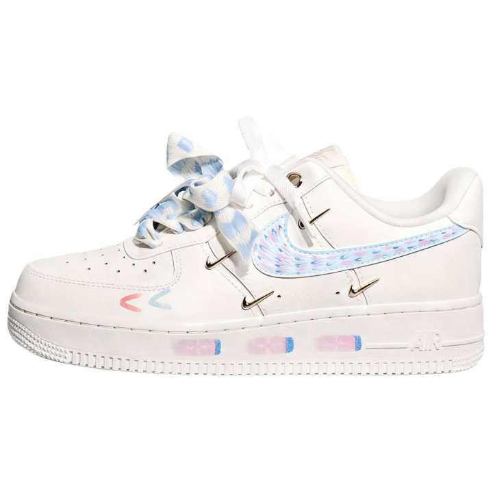 Nike Nike Air Force 1 Low top Skateboard Shoes Women's White