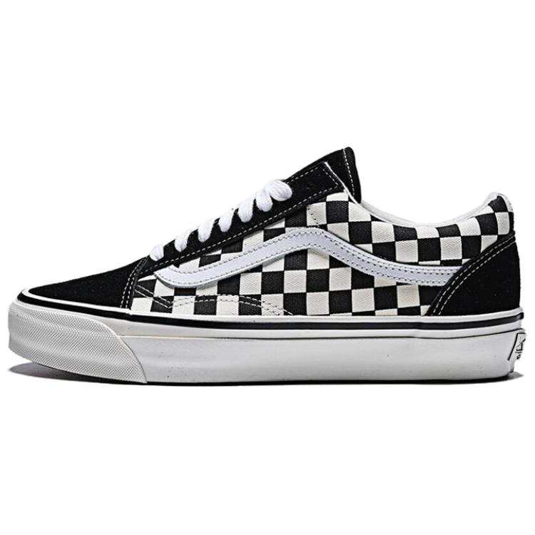 Vans LX OLD SKOOL Breathable Skateboard Shoes Unisex Black White