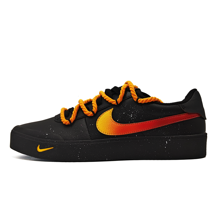 Nike Nike Court Shot Bamboo Whisper Lightweight Low top Skateboard Shoes Unisex Orange