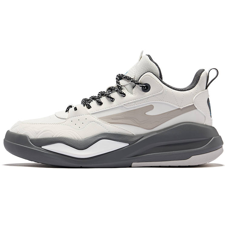 Erke Tang Palace Night Garden 4 Cushioning, Impact Resistance, Abrasion Resistant, Lightweight Mid top Skateboard Shoes