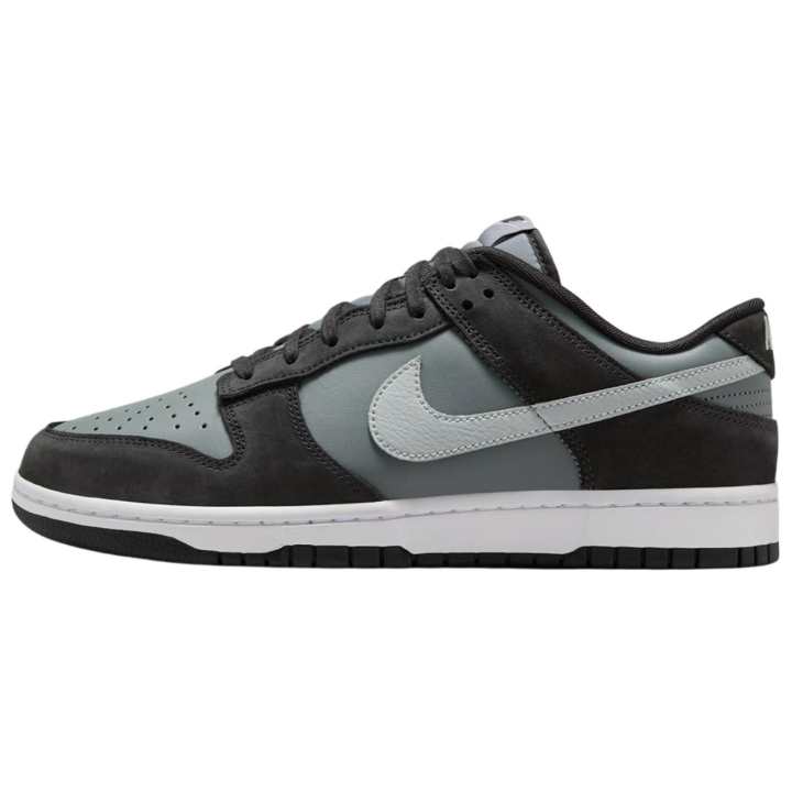 Nike Nike Dunk Slip Resistant Abrasion Resistant Low top Skateboard Shoes Men's Black Gray