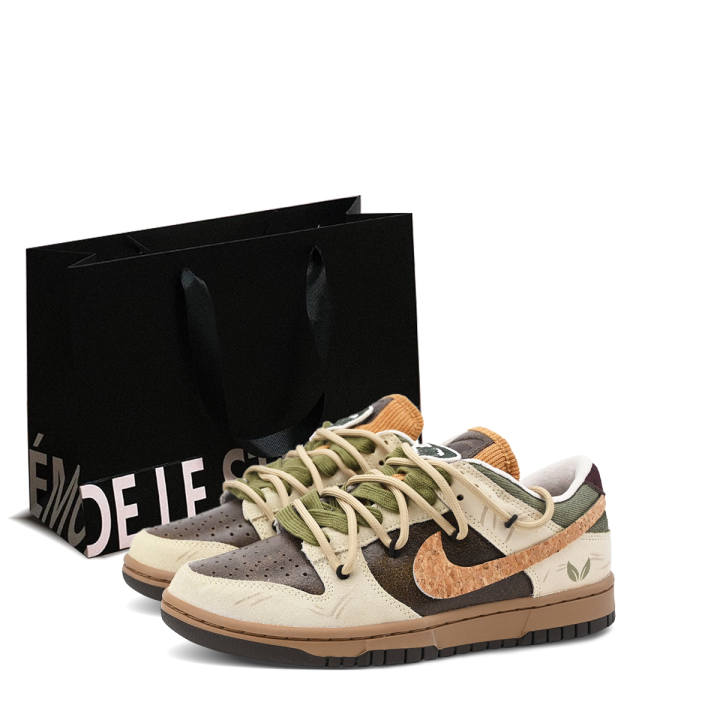 Nike Nike Dunk LOW 'Wooden Whisper' Abrasion Resistant Low top Skateboard Shoes Unisex