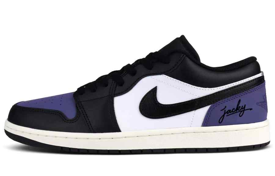 Jordan Jordan Air Jordan 1 Abrasion Resistant Lightweight Wear resistant And Lightweight Low top Skateboard Shoes Unisex