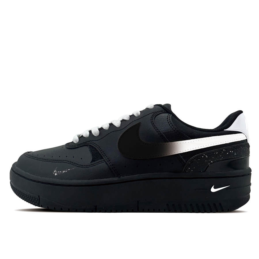 Nike Nike Gamma Force Iridescent White Abrasion Resistant Abrasion Resistant Low top Skateboard Shoes Unisex