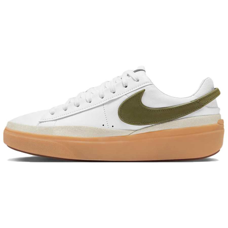 Nike Nike Blazer Slip Resistant Abrasion Resistant Low top Skateboard Shoes Men's White