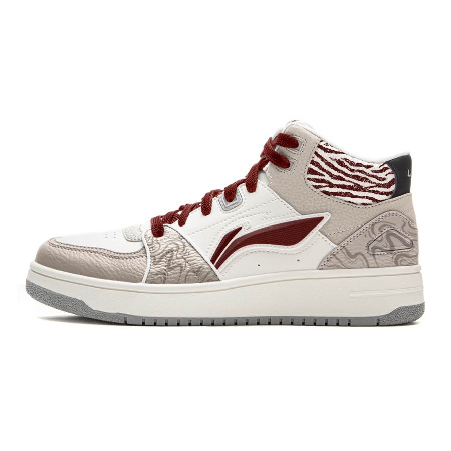 Li-Ning Li Ning Tianji HI Abrasion Resistant Height Increasing Abrasion Resistant Height Increasing Mid top Skateboard Shoes