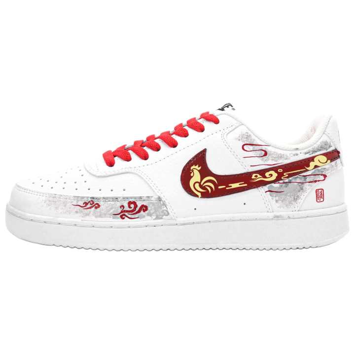 Nike Nike Court Vision 1 Auspicious Rooster Soaring In The Clouds Lightweight Breathable Lightweight And Breathable Low top