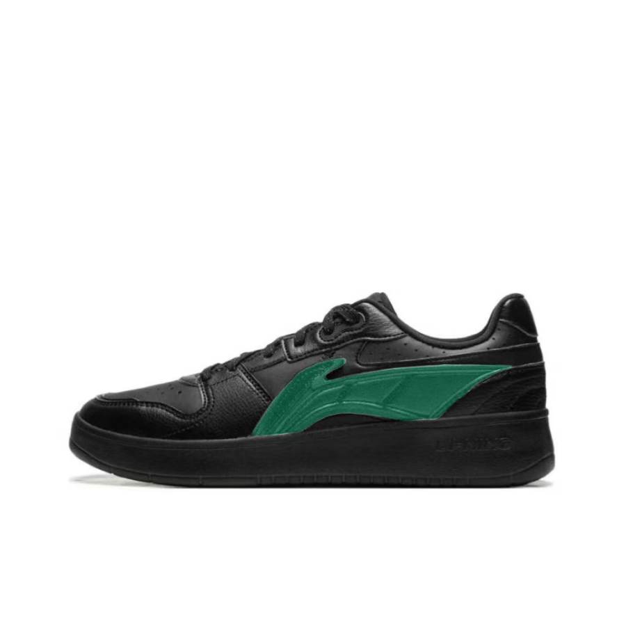 Li-Ning Li Ning Sycee Slip Resistant Cushioning Abrasion Resistant Low top Skateboard Shoes Men's Black