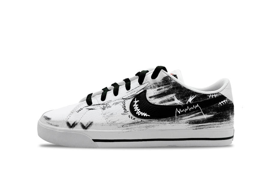 Nike Nike Court Legacy Abrasion Resistant Lightweight Wear resistant And Lightweight Low top Skateboard Shoes Unisex