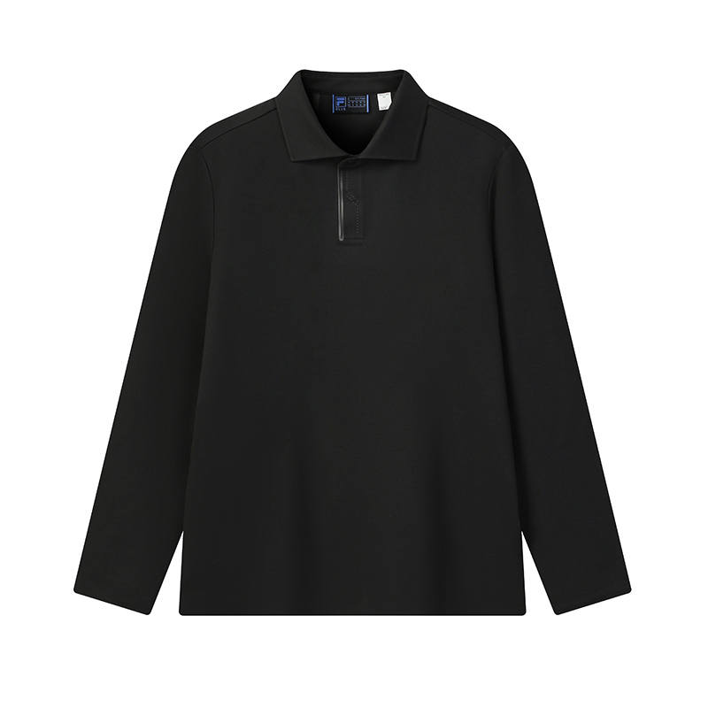 FILA BLUE Polo Shirt Men's Black