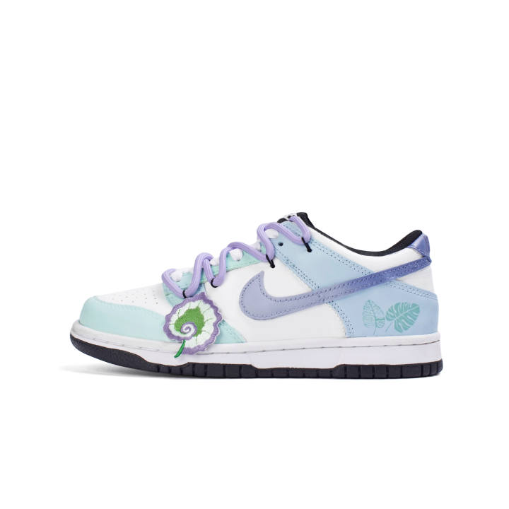 Nike Nike Dunk Abrasion Resistant Low top Skateboard Shoes Unisex Blue