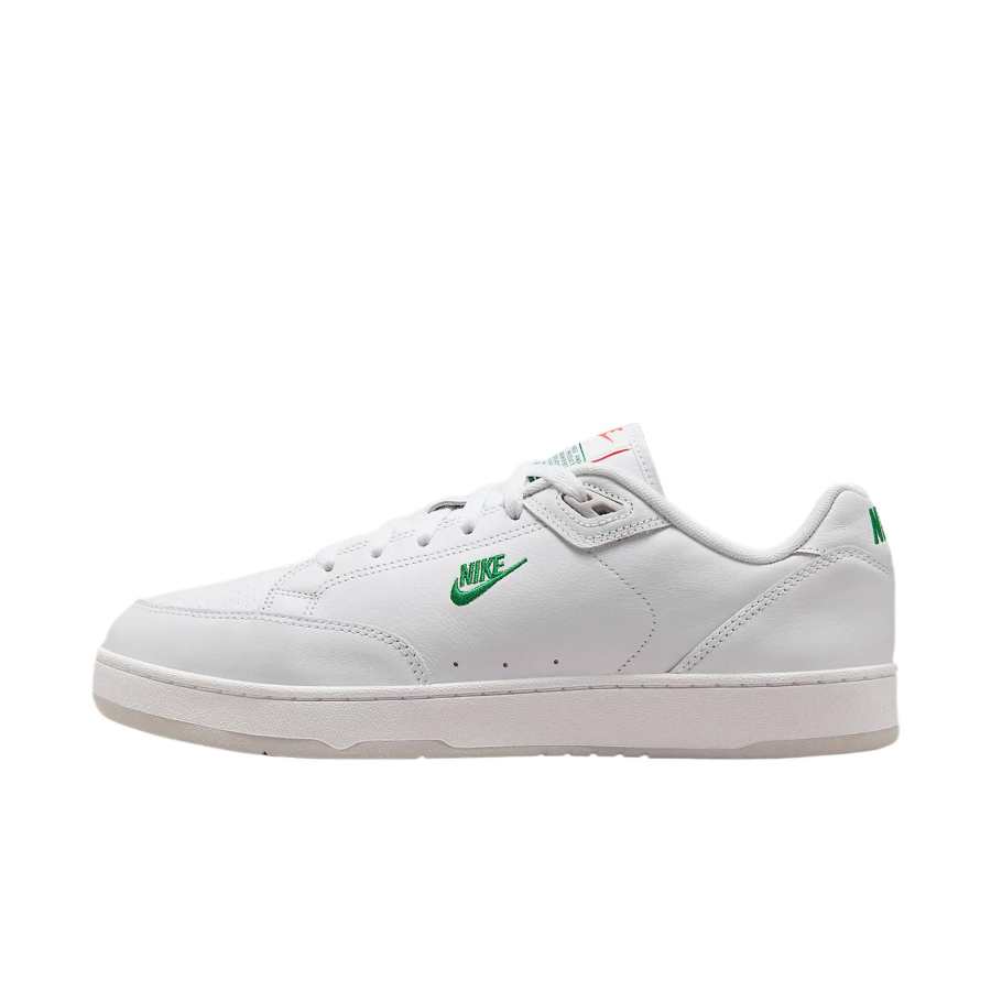 Nike Nike Grandstand 2 Low top Skateboard Shoes Unisex White Green